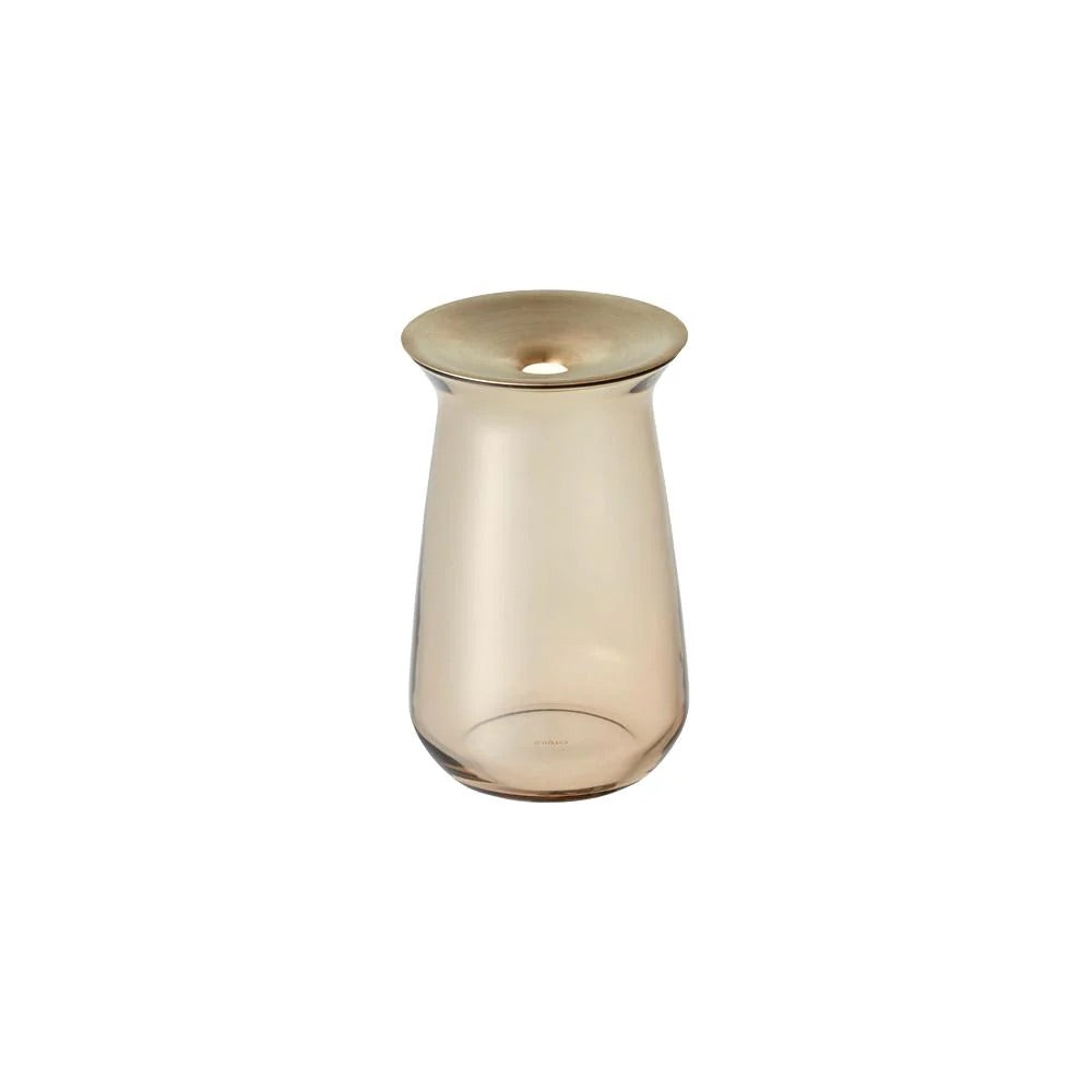 Kinto LUNA Vase 80x130mm | brown