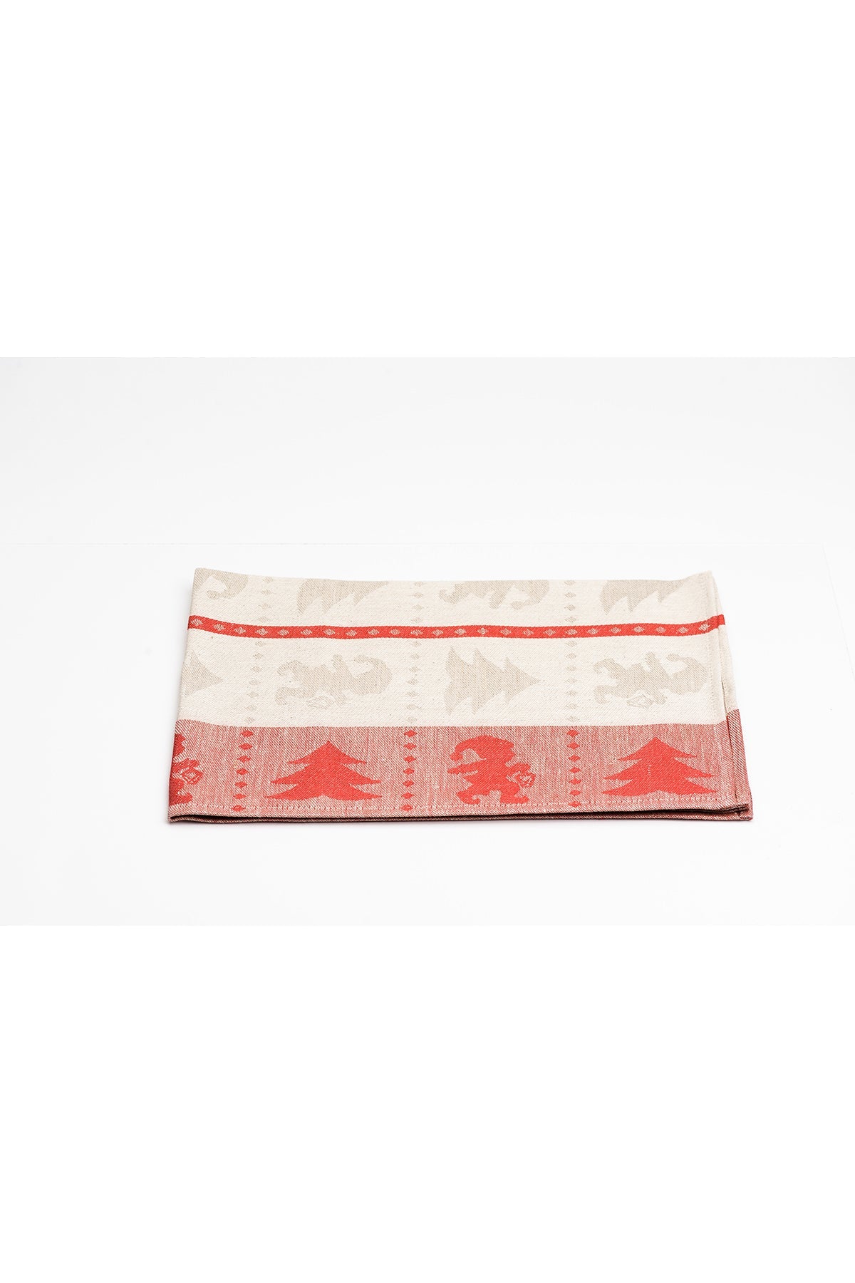 Handtuch Weihnachtsmänner & Bäume | 47x70 cm