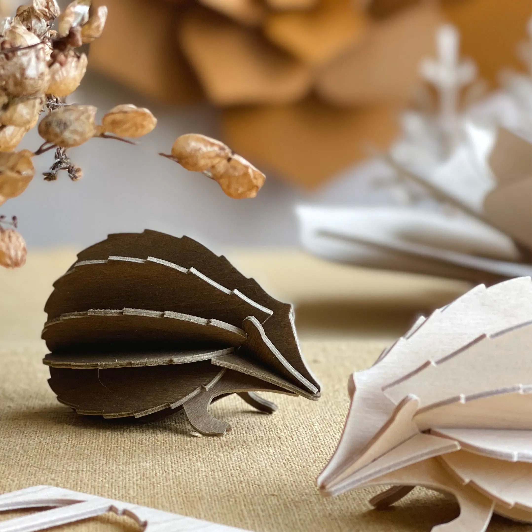 Lovi Hedgehog 8 cm – Brown