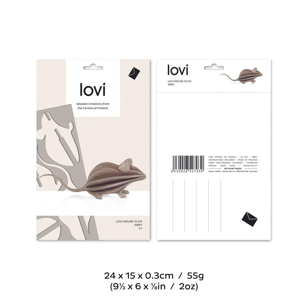 Lovi Mouse – Grey
