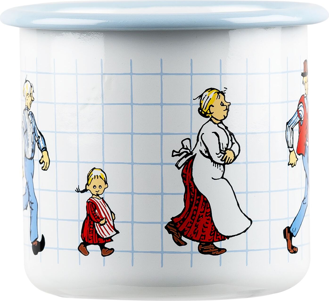 Muurla Emaillebecher Emil aus Småland 'The Katthult Folks' - 370 ml