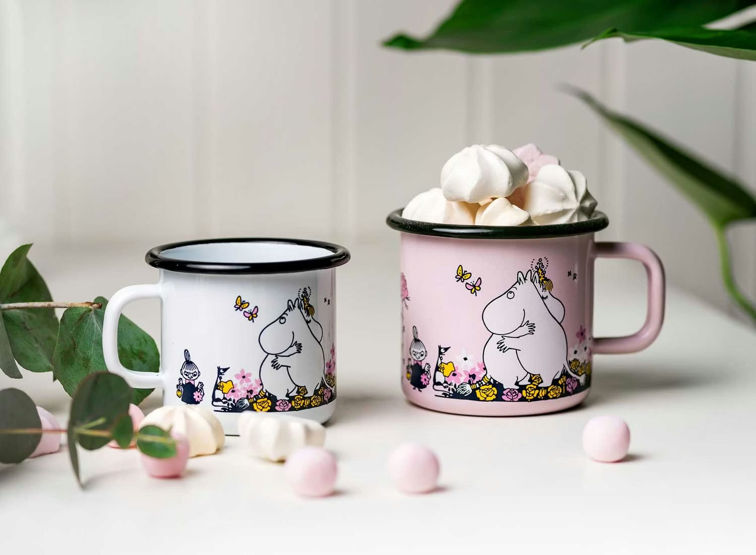 Muurla Moomin Emaillebecher 'Hug' - 370 ml