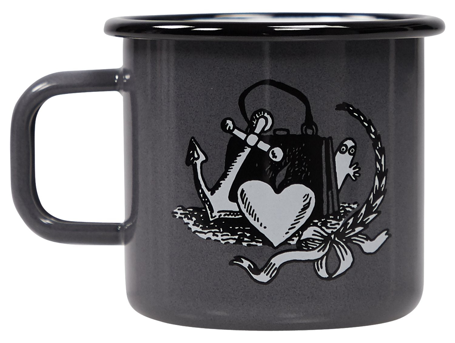 Muurla Emaillebecher Anchor Mug - 370 ml