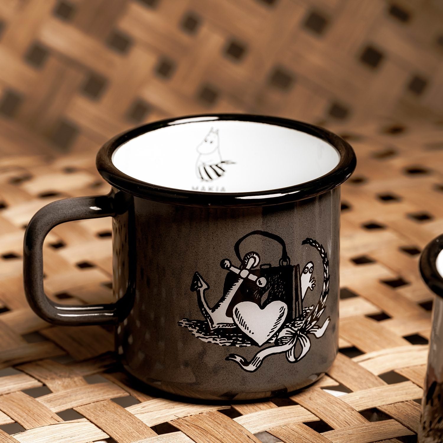 Muurla Emaillebecher Anchor Mug - 370 ml