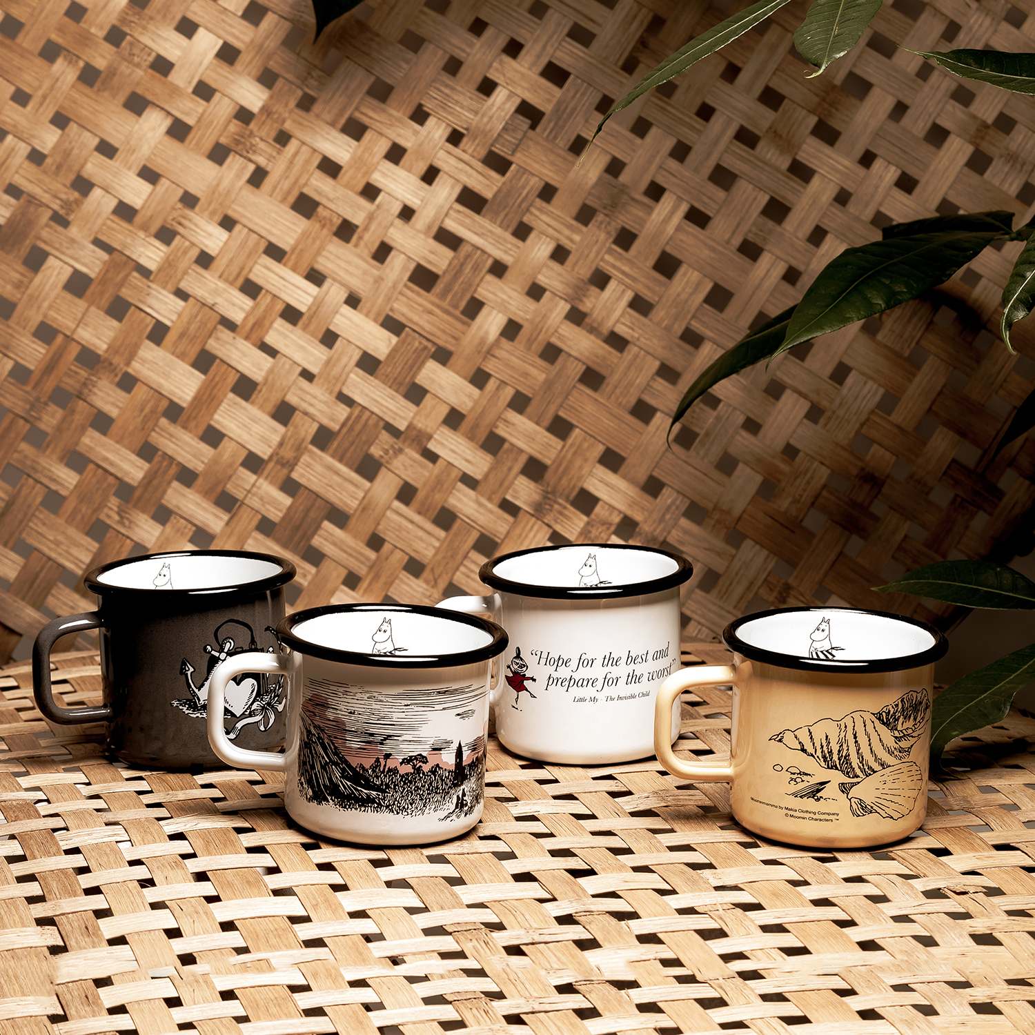 Muurla Emaillebecher Anchor Mug - 370 ml