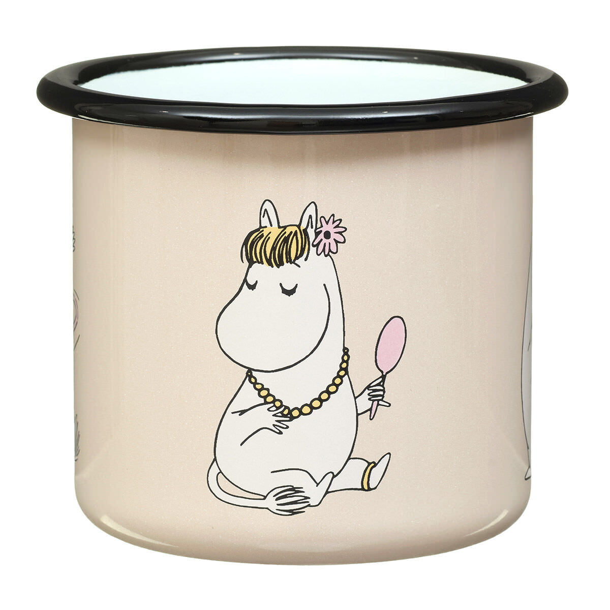 Muurla Moomin Emaillebecher 'Snorkmaiden' - 370 ml