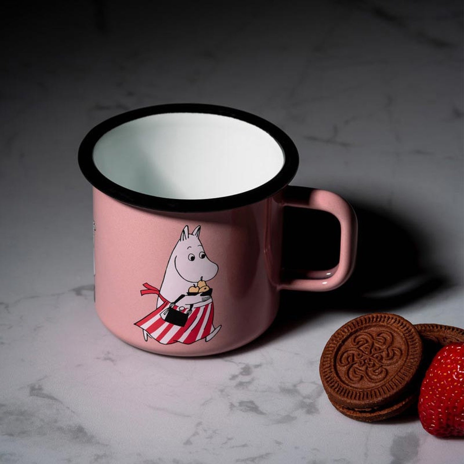 Muurla Moomin Emaillebecher 'Moominmamma' - 370 ml
