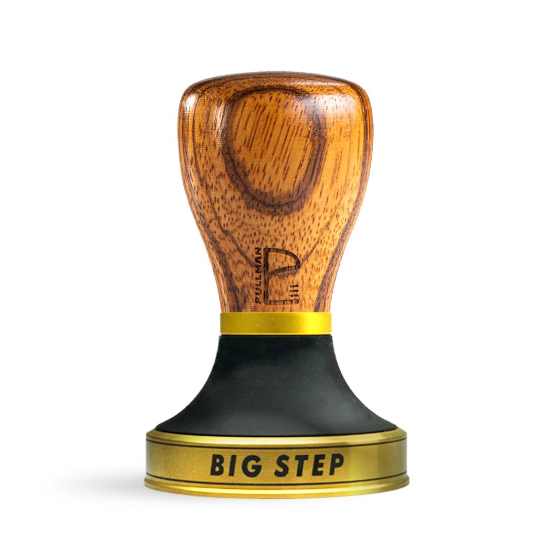 Tamper BigStep MK III I Zebrano commercial Pullman Espresso Accessories