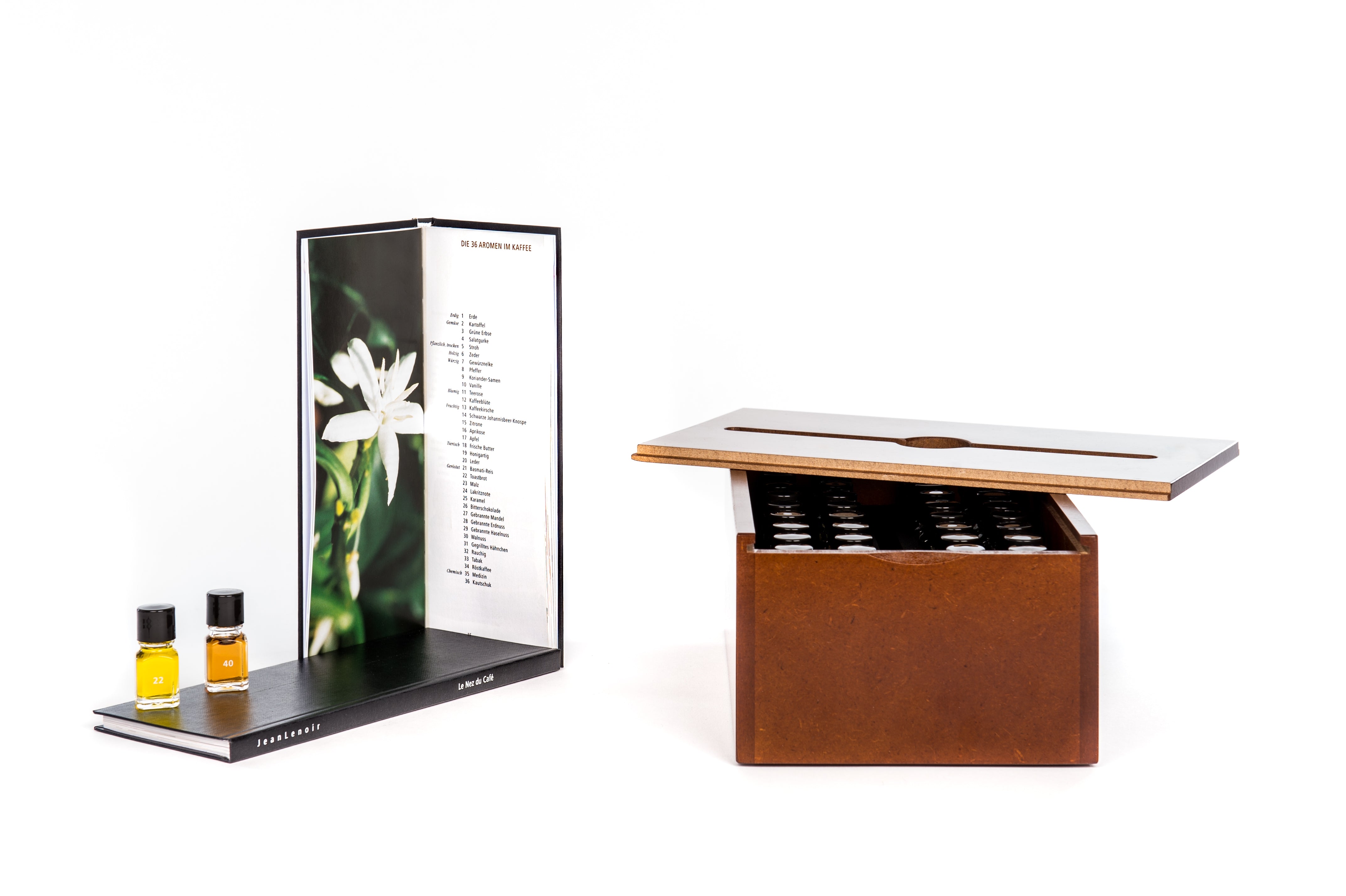 Le Nez du Café; 'Offenbarung', 36 Aromen commercial Lenoir