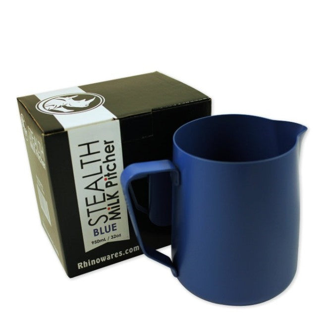Rhino Stealth Milk Pitcher 32oz/950ml commercial Rhinowares
