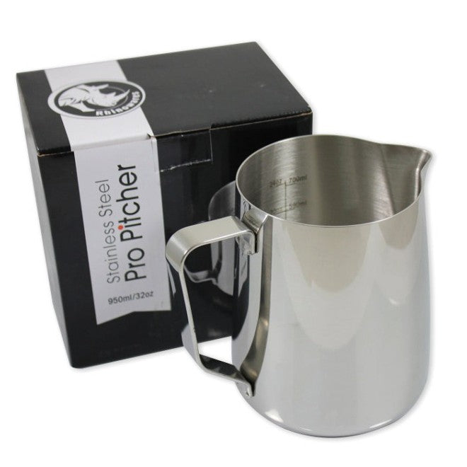 Rhino Stealth Milk Pitcher 32oz/950ml commercial Rhinowares