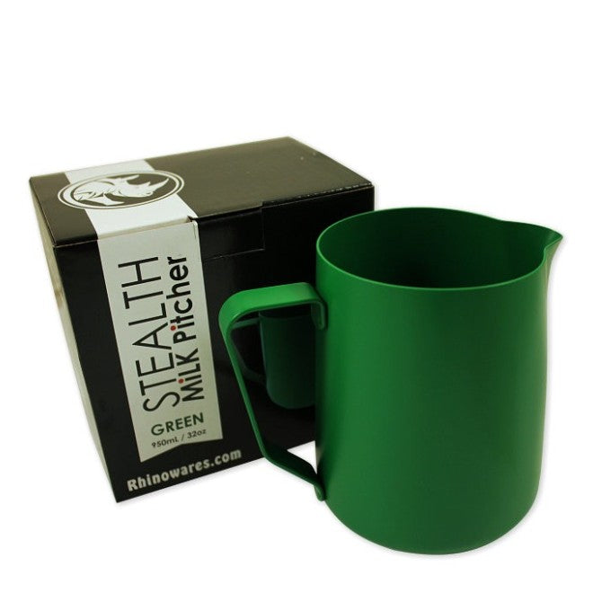 Rhino Stealth Milk Pitcher 32oz/950ml commercial Rhinowares