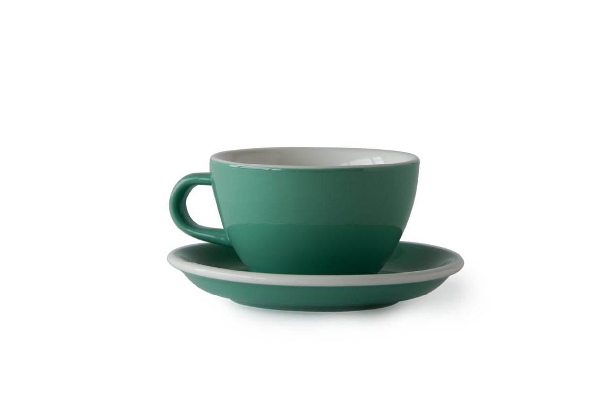 ACME Latte Cup Evolution & Saucer I 280ml & 15cm I Feijoa commercial ACME & Co.