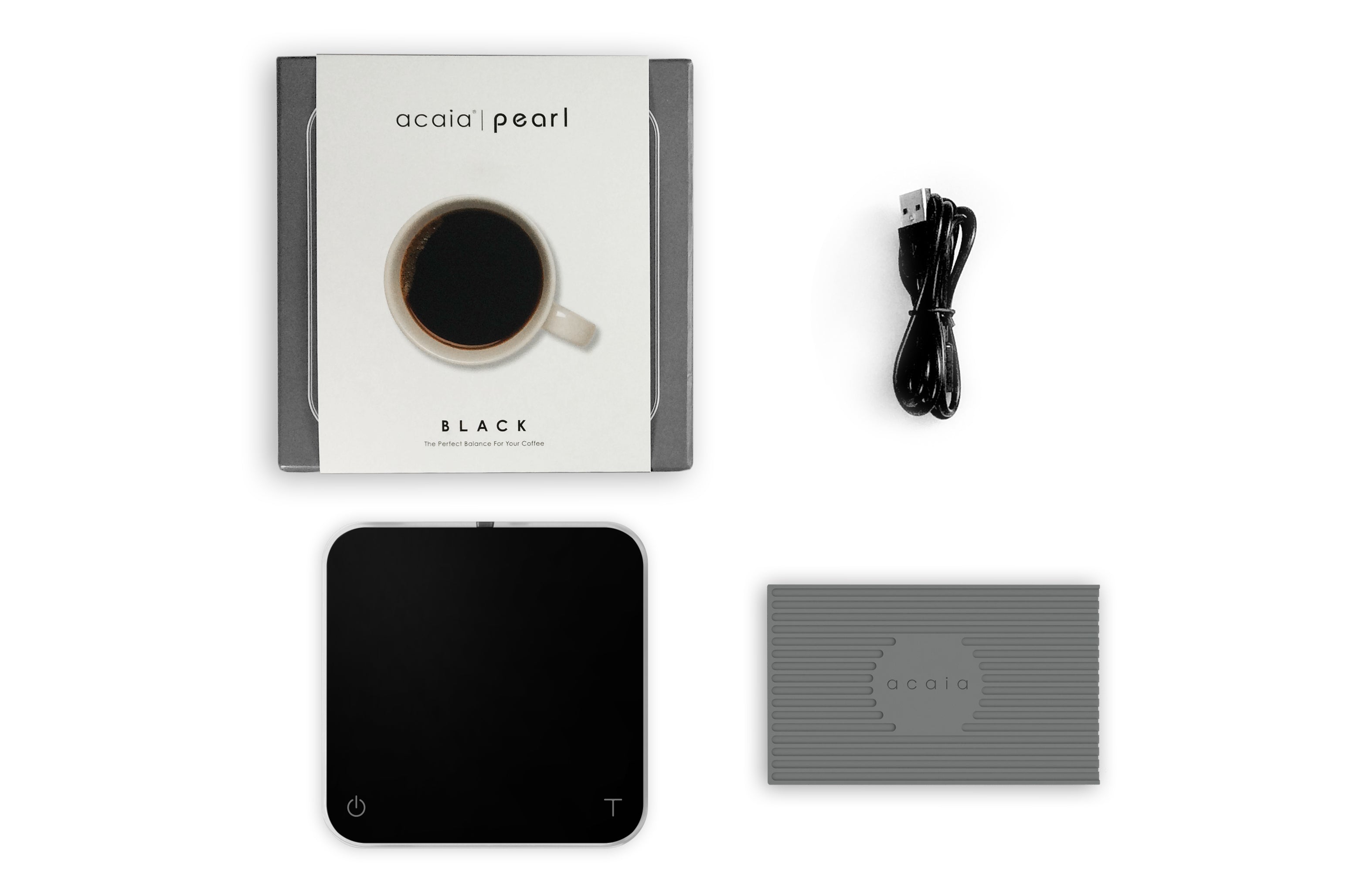 acaia Pearl Coffee Scale I Black commercial acaia