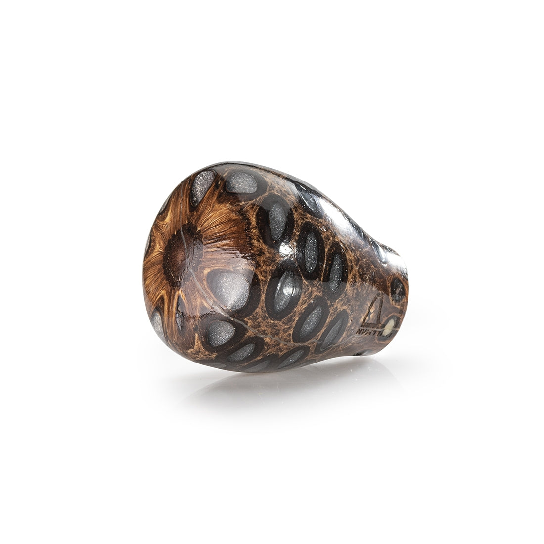 Tamper BigStep LITE I Banksia Pine & Resin I Silver commercial Pullman Espresso Accessories