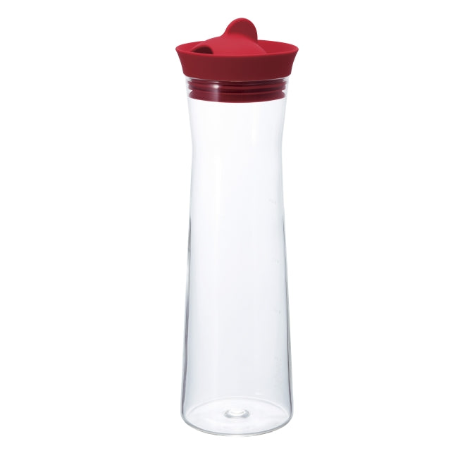 Hario Water Jug 1000 ml I Red commercial Hario 