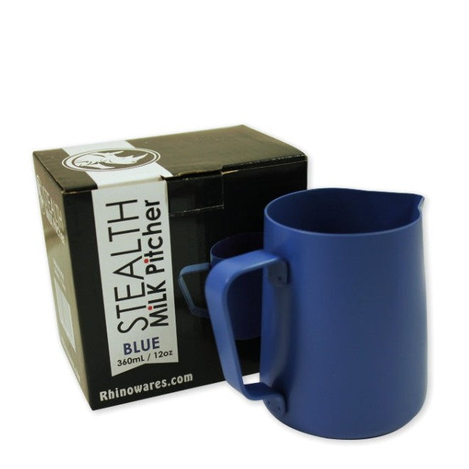 Rhino Stealth Milk Pitcher 12oz/360ml commercial Rhinowares