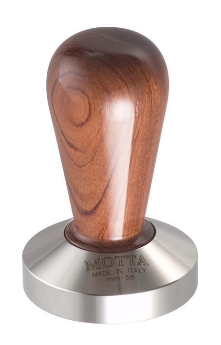 Motta Tamper I Bubinga I 58 mm I Flat commercial Motta