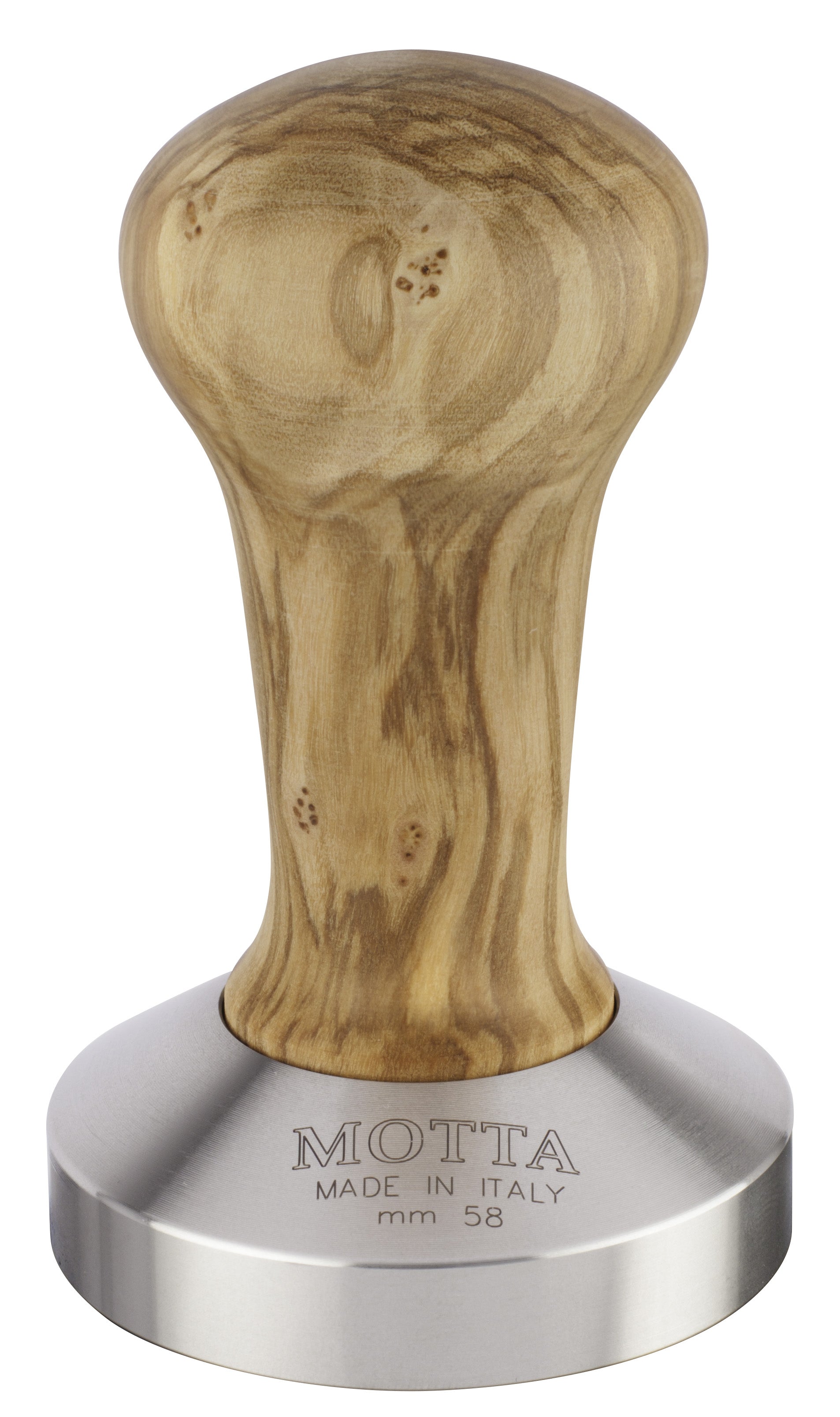 Motta Tamper I Olive I 58 mm I Convex commercial Motta