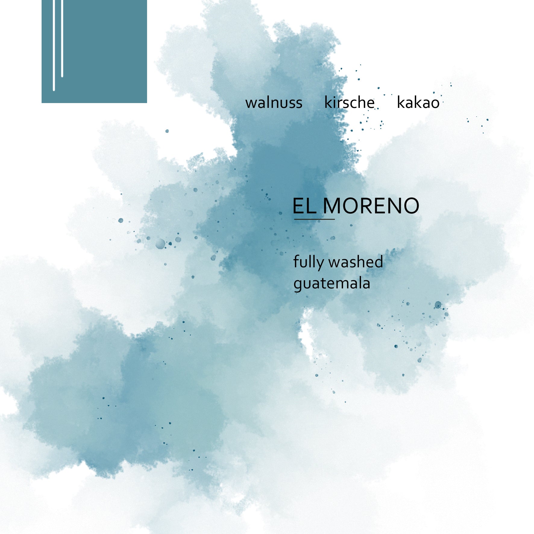 El Moreno commercial aniko Coffee Roasters
