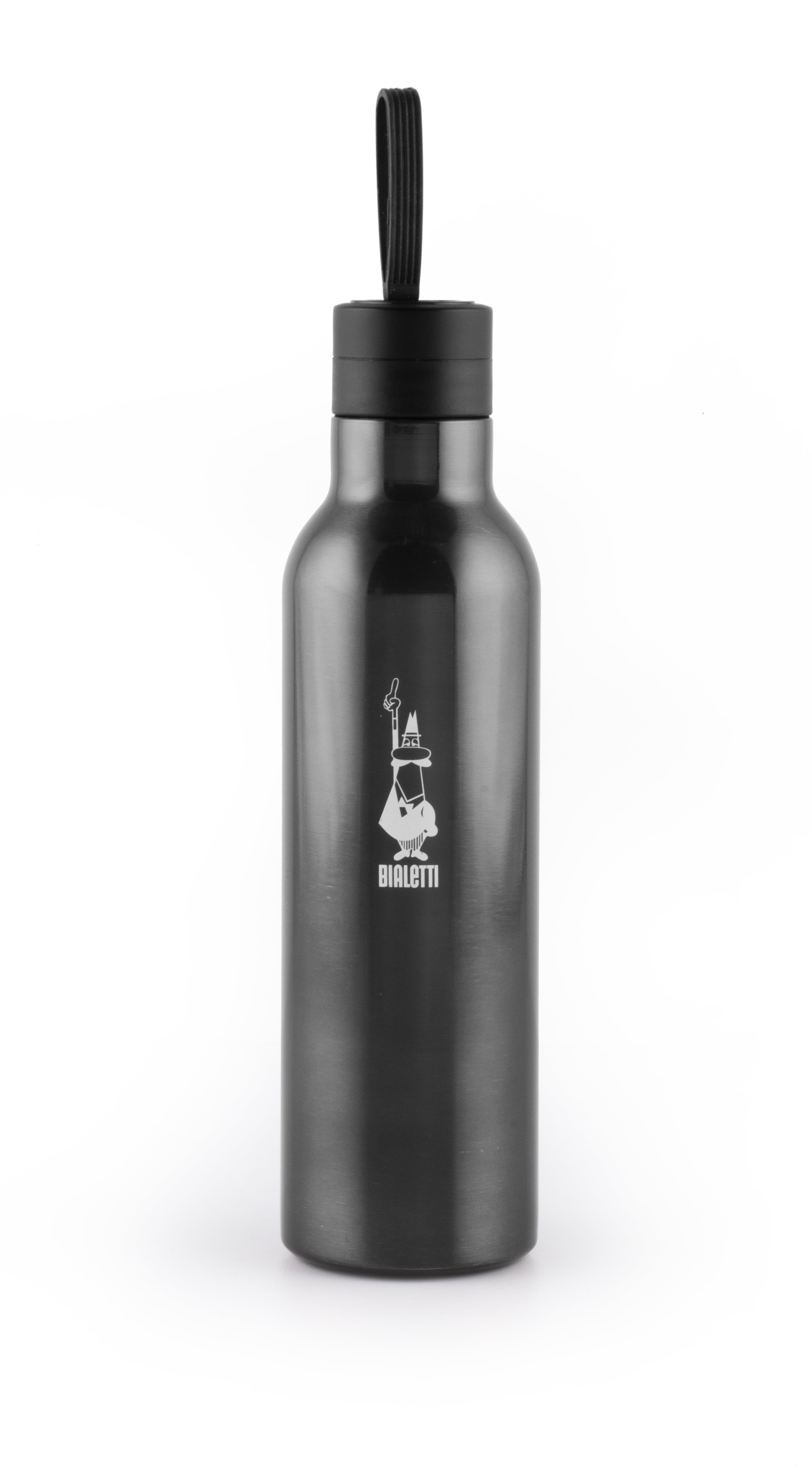 Bialetti Isolierflasche I 750 ml I grau-schwarz commercial Bialetti