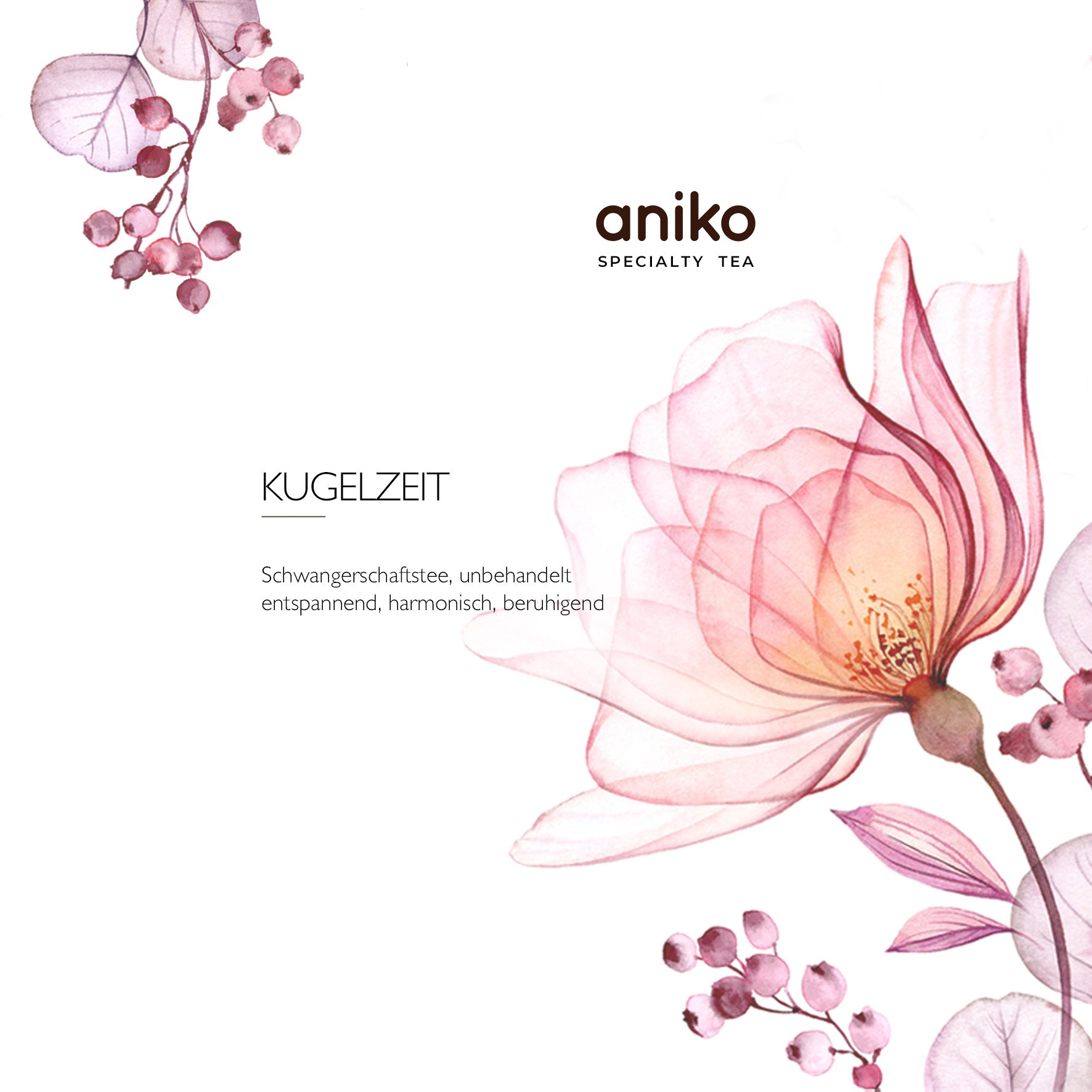 aniko Specialty Tea | Kugelzeit | Tee Für Schwangere