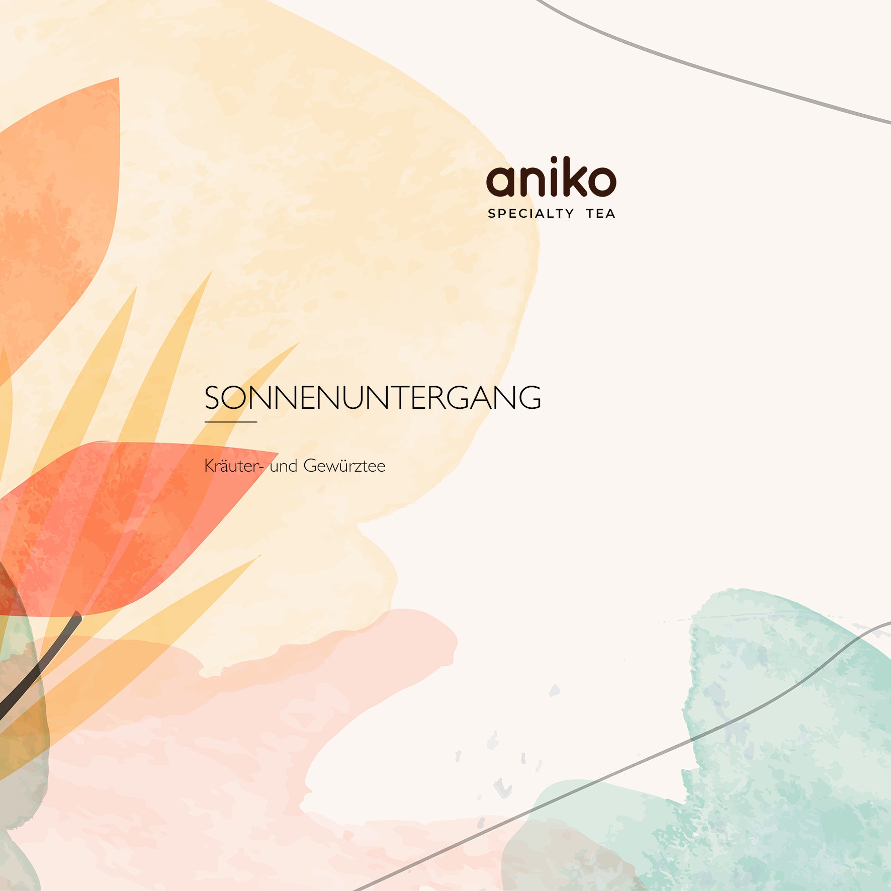 aniko Specialty Tea I Sonnenuntergang