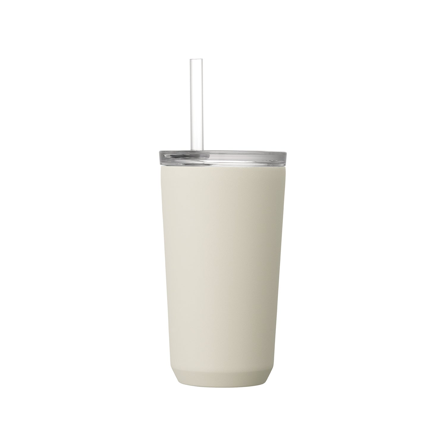 Kinto To Go Tumbler mit Strohhalm - 480 ml - White