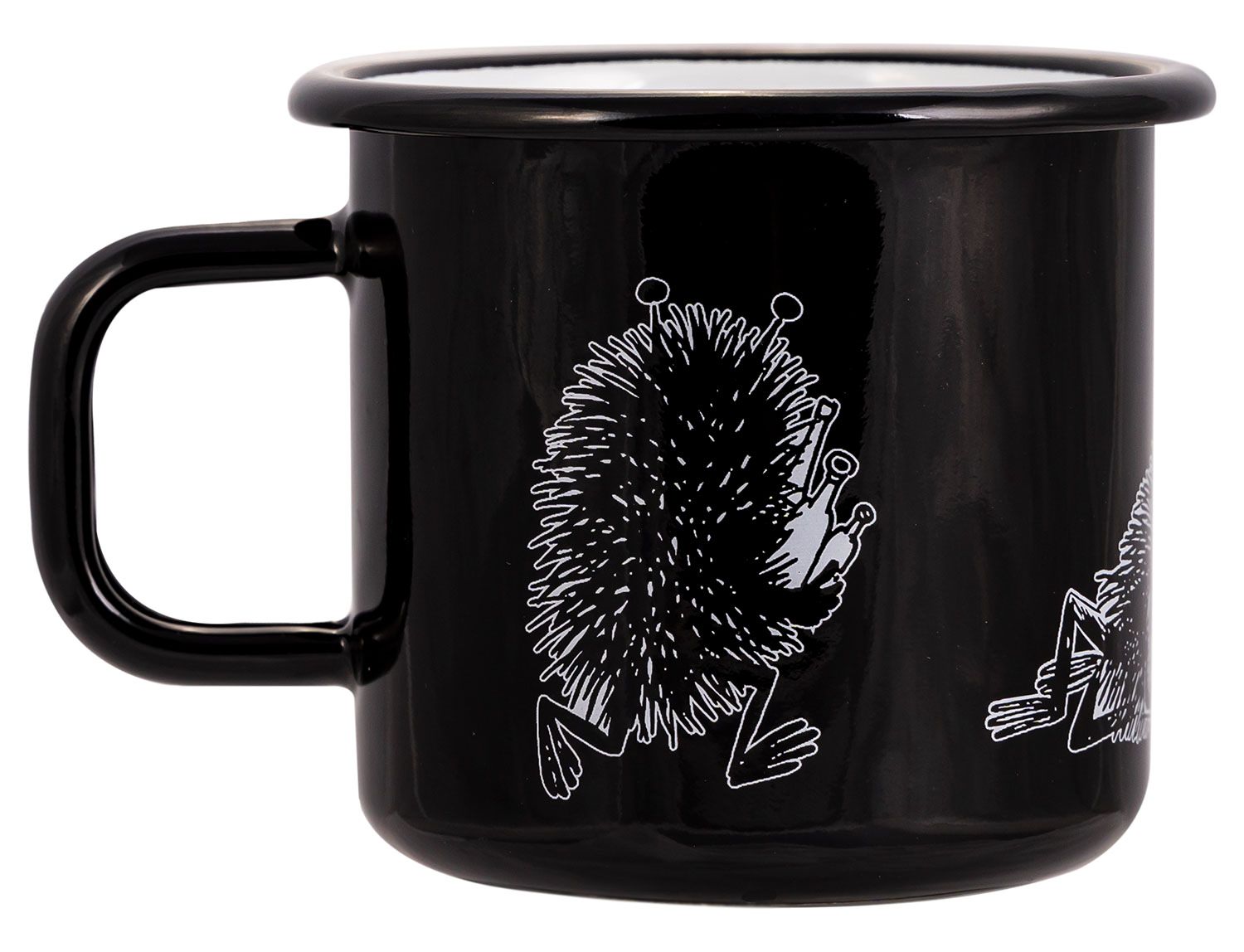 Muurla Moomin Emaillebecher 'Stinky' - 370 ml