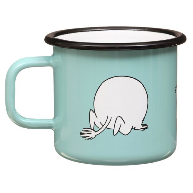 Muurla Moomin Emaillebecher 'Muumipeikko' - 370 ml