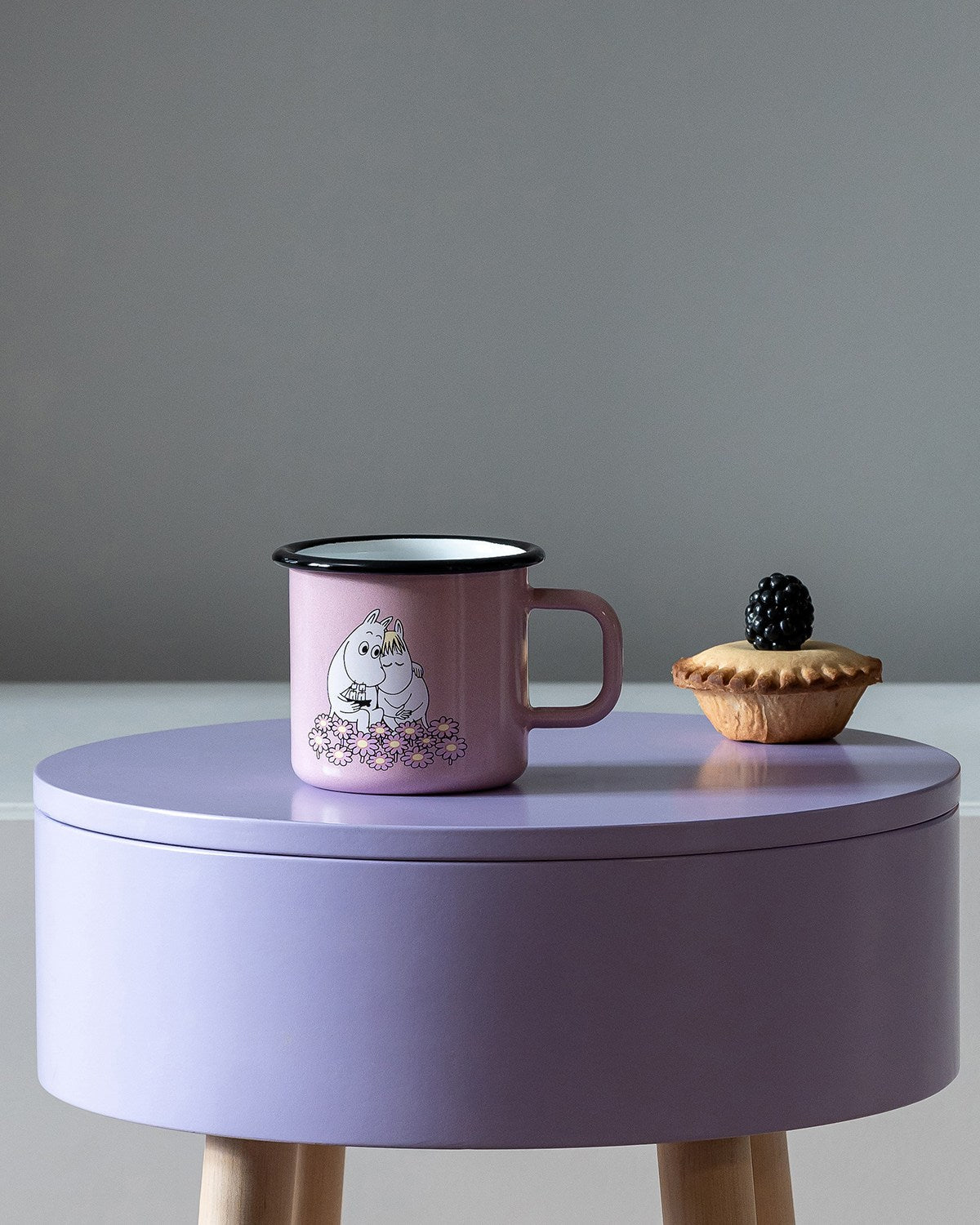 Muurla Moomin Emaillebecher 'Together' - 370 ml