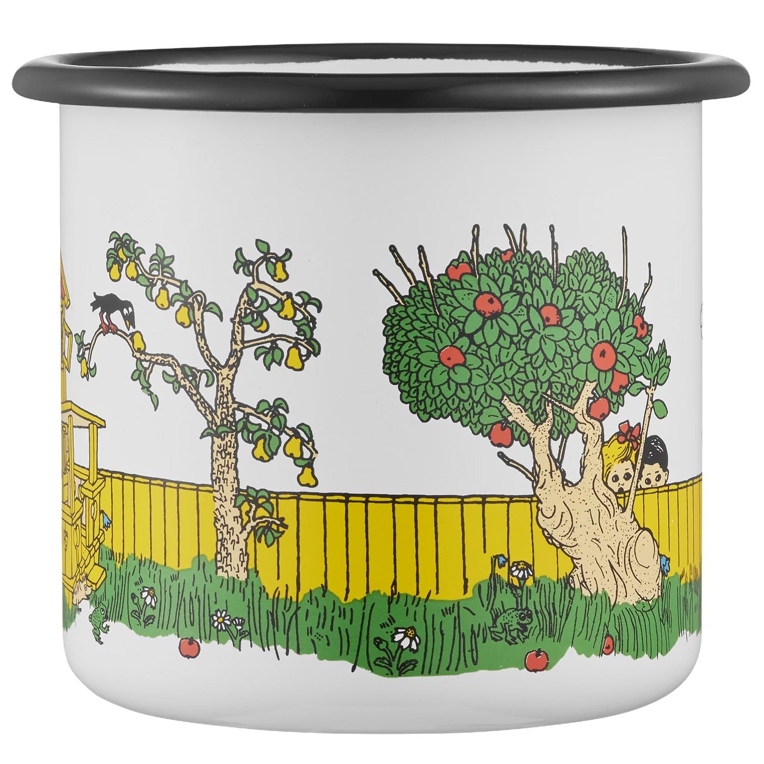 Muurla Emaillebecher Pippi 'The Way Home' - 370 ml