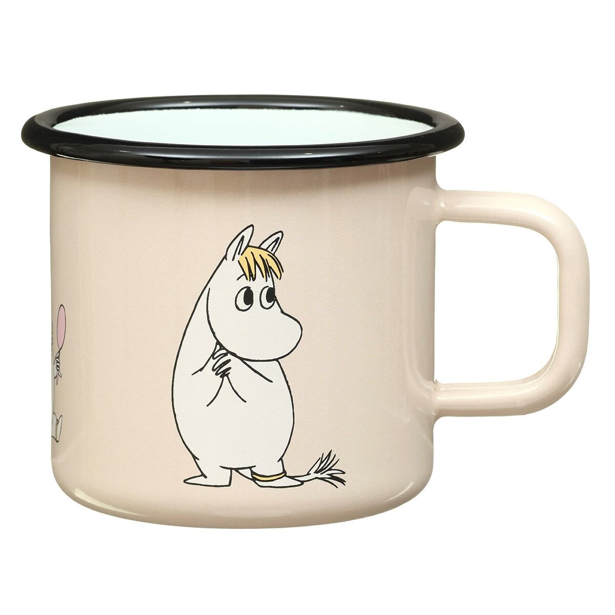 Muurla Moomin Emaillebecher 'Snorkmaiden' - 370 ml