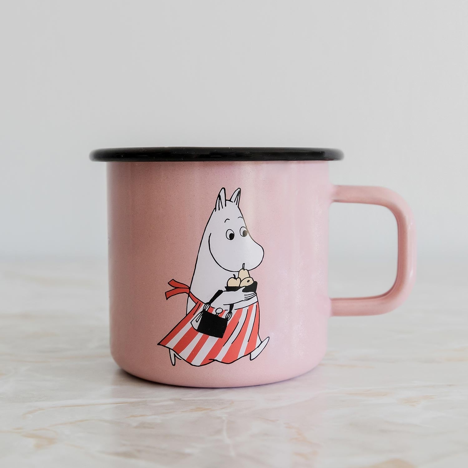 Muurla Moomin Emaillebecher 'Moominmamma' - 370 ml