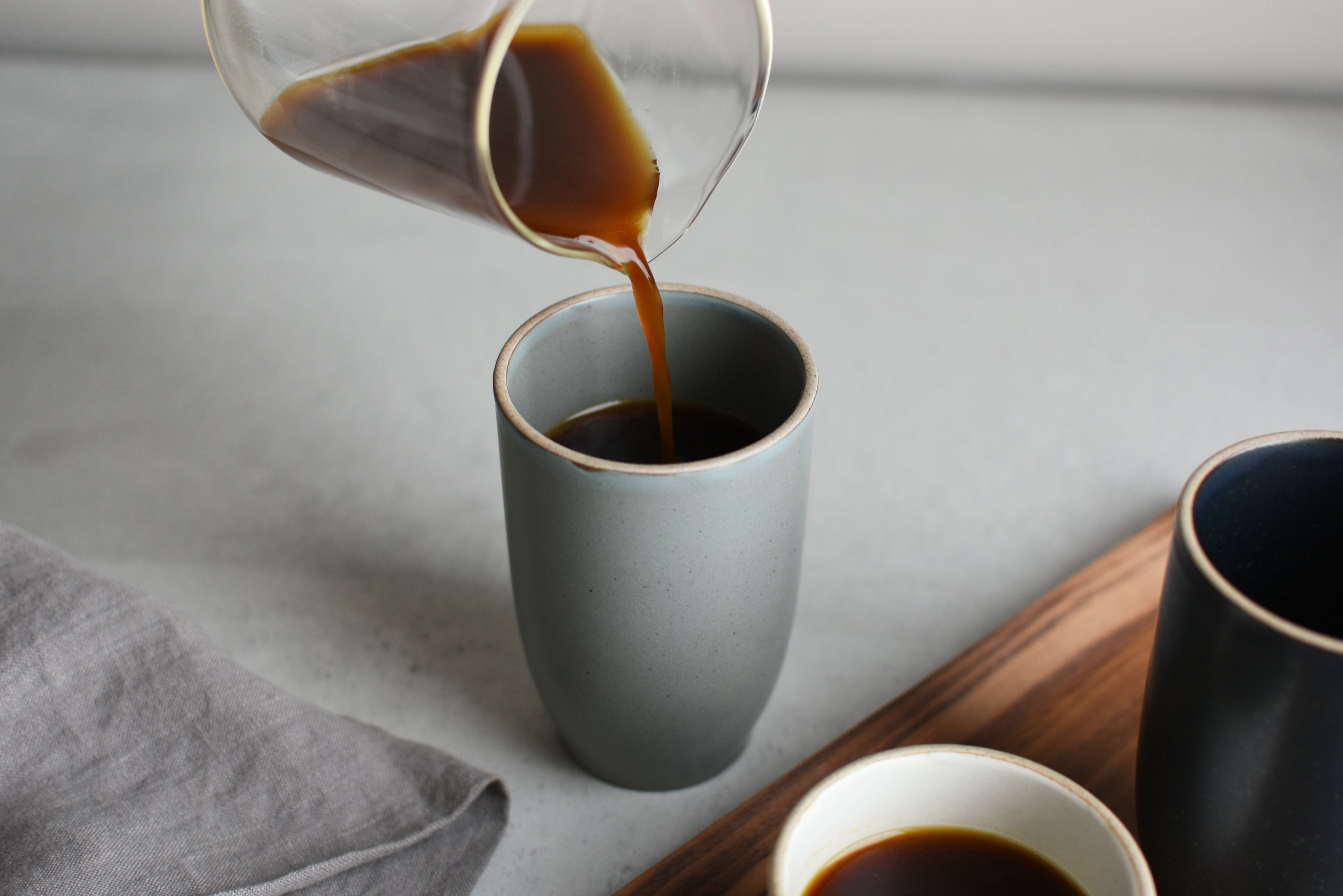 Kinto NORI Becher 350 ml - Blue Grey