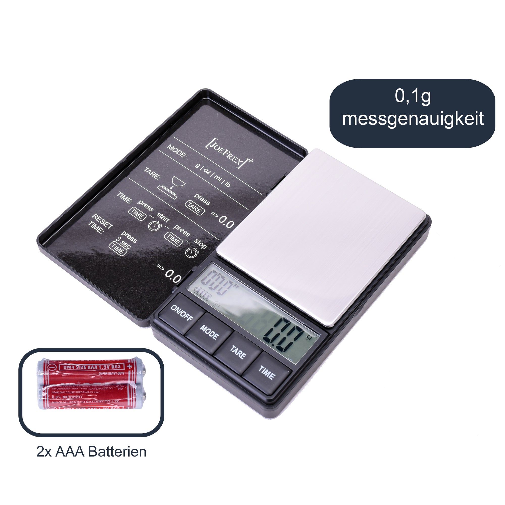 Digital Espresso-Waage mit Timer