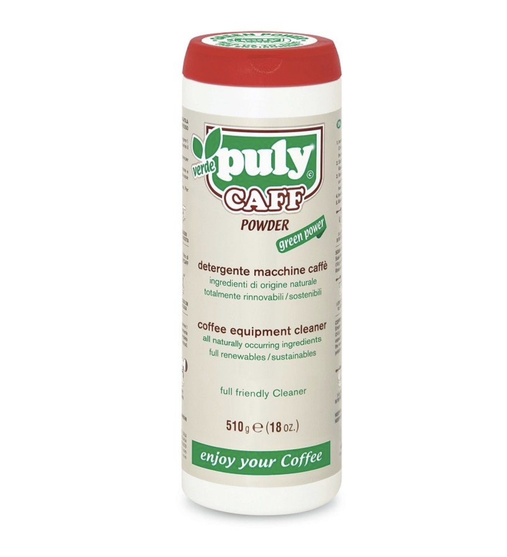 Puly Caff Reiniger Verde I 510g commercial Puly 