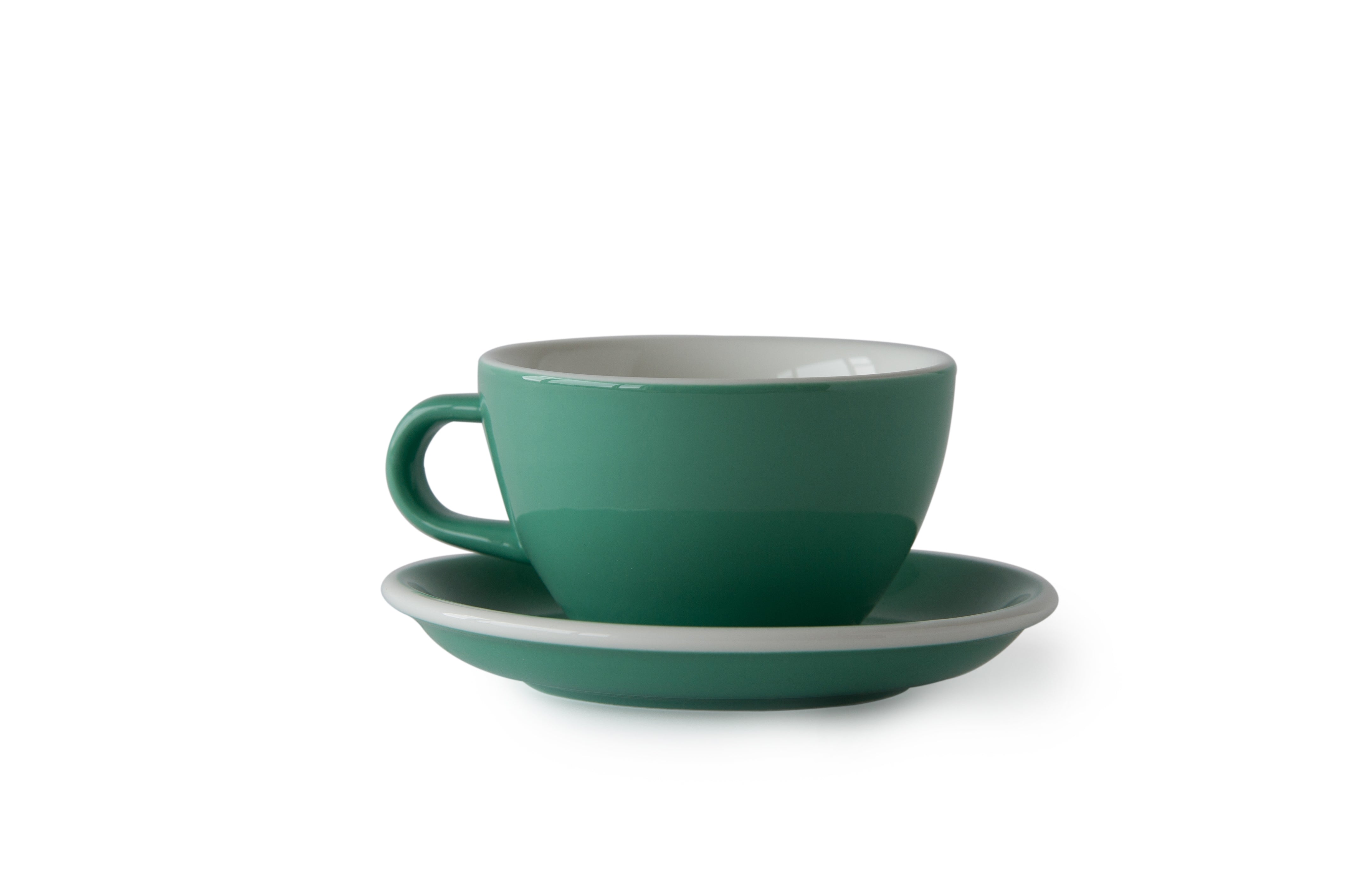 ACME Latte Cup Evolution & Saucer I 280ml & 15cm I Feijoa commercial ACME & Co. 
