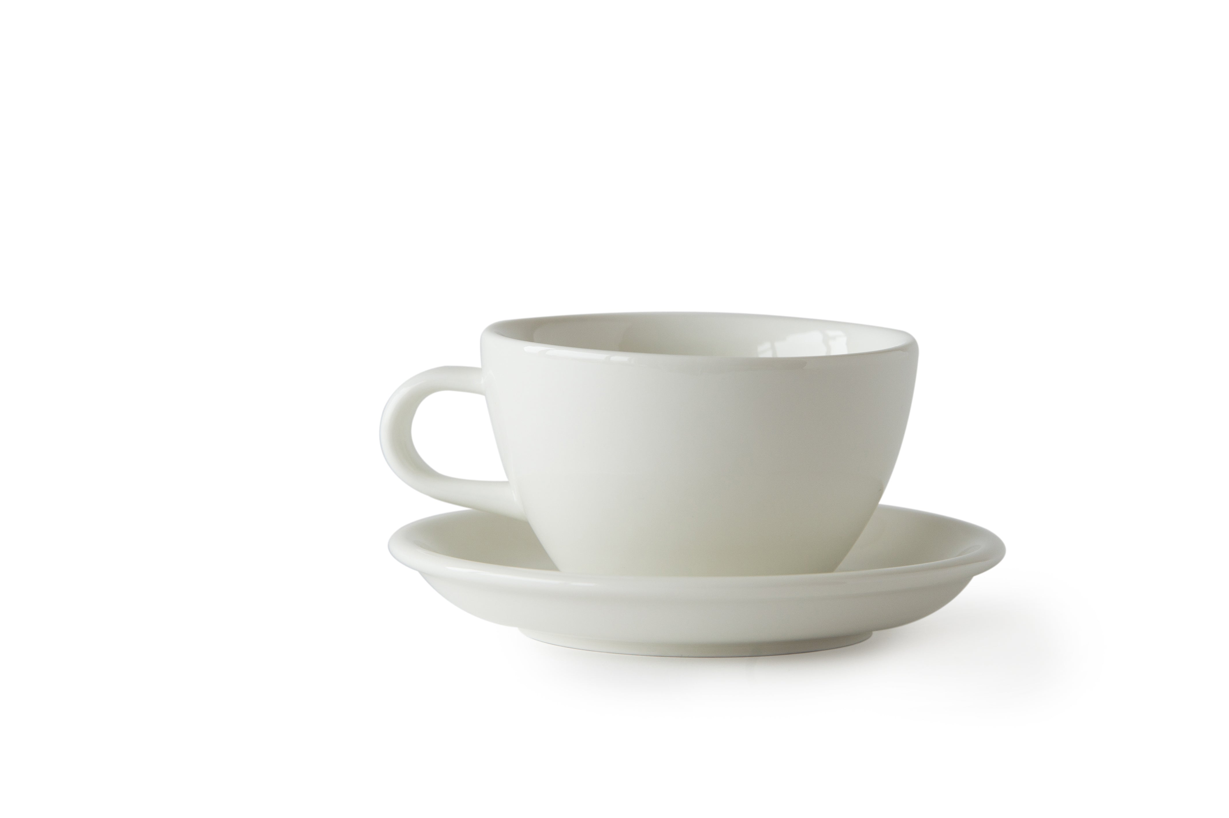 ACME Latte Cup Evolution & Saucer I 280ml & 15cm I Milk commercial ACME & Co. 