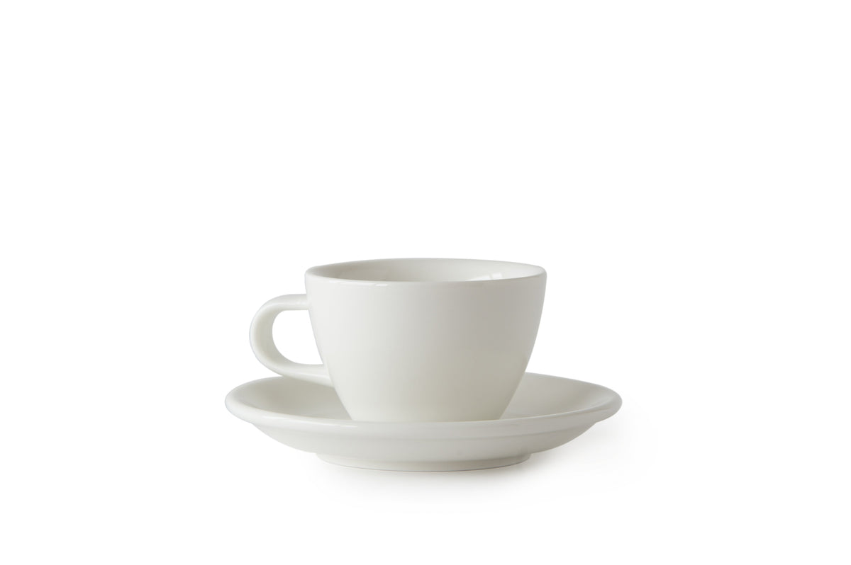 ACME Flat White Cup Evolution & Saucer I 150ml & 14cm I Milk commercial ACME & Co. 