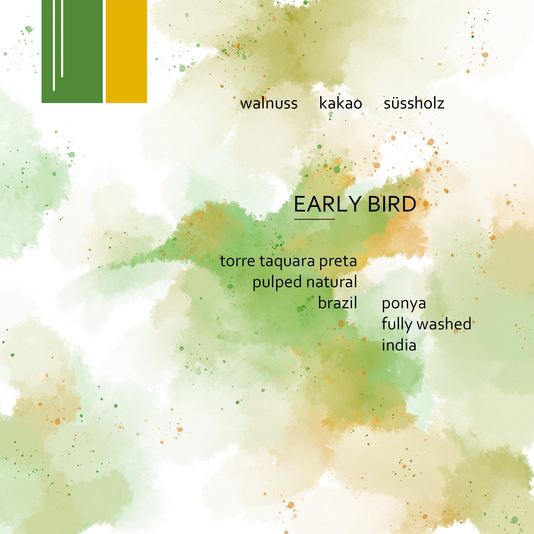 Photo of Early Bird – Brasilien/Indien – Pulped Natural & Fully Washed
